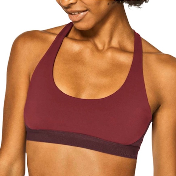 lululemon athletica Other - Lululemon Box It Out Bra Oxblood / Deep Rouge
